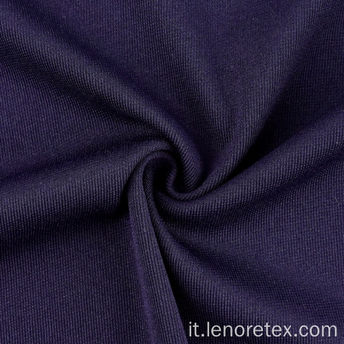 Tessuto riciclato in poliestere Blue DTY Polyester Spandex